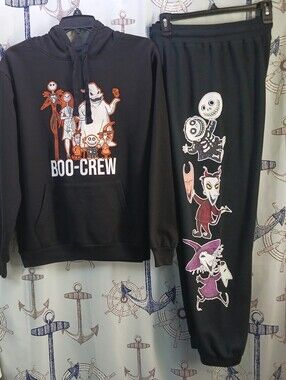 Nightmare Before Christmas Boo Crew Sweats / Size L